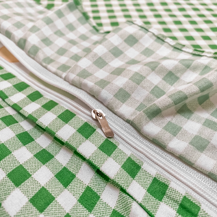 91家纺网 家纺一手货源 找家纺 艾裙海床笠 2025新款乐卡棉亲肤韩版小清新四件套春色