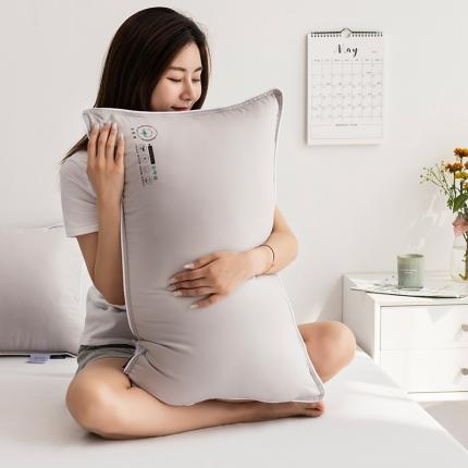 91家纺网 家纺一手货源 找家纺 （总）梦叶草2021新款全棉枕芯淳氧棉羽丝枕芯