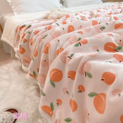 91家纺网 家纺一手货源 找家纺 萝莉家纺 2021保暖加厚牛奶绒毛毯羊羔绒毯子被套毯可爱鴨粉