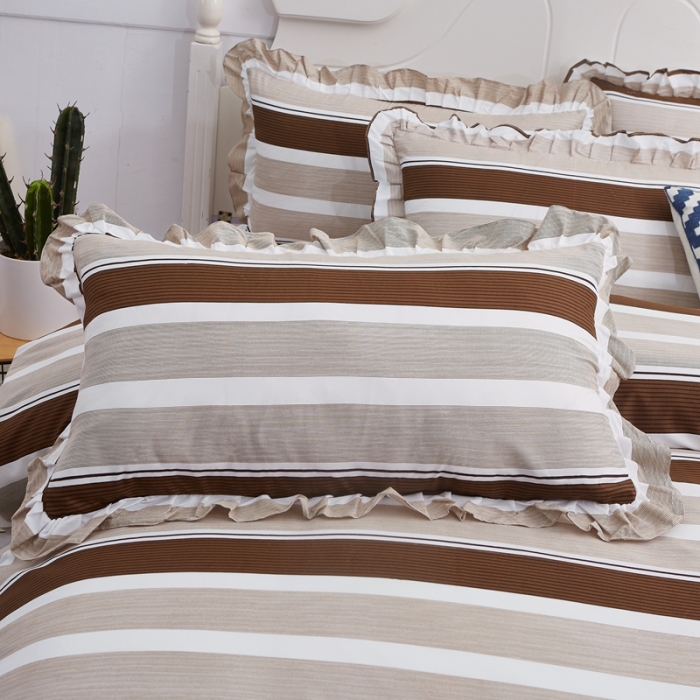 91家纺网 家纺一手货源 找家纺 艾裙海床笠 2025新款韩版蕾丝床裙四件套裸婚时代