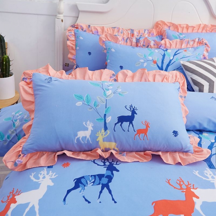 91家纺网 家纺一手货源 找家纺 艾裙海床笠 2025新款韩版蕾丝单床裙好伙伴