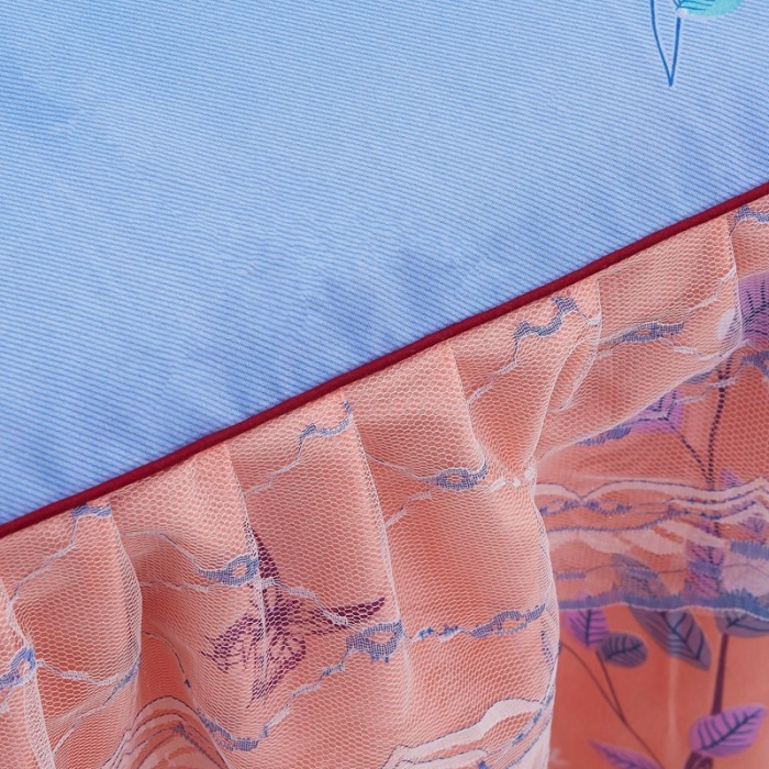 91家纺网 家纺一手货源 找家纺 艾裙海床笠 2025新款韩版蕾丝单床裙好伙伴