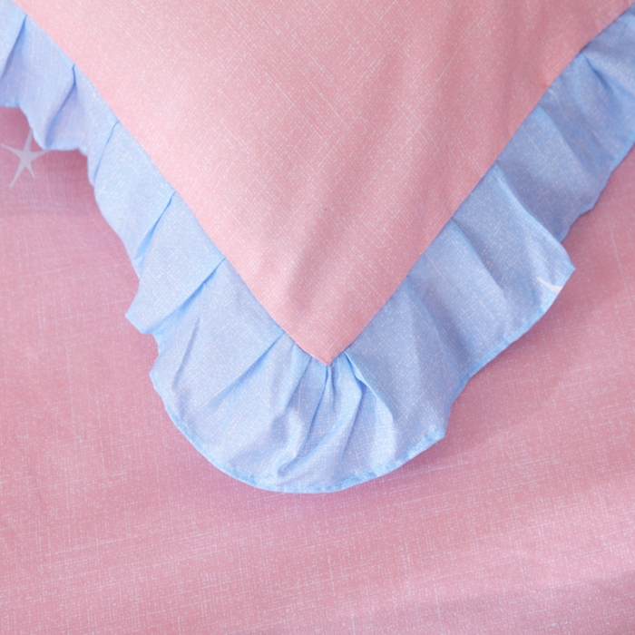 91家纺网 家纺一手货源 找家纺 艾裙海床笠 2025新款韩版蕾丝单床裙云朵宝贝-玉