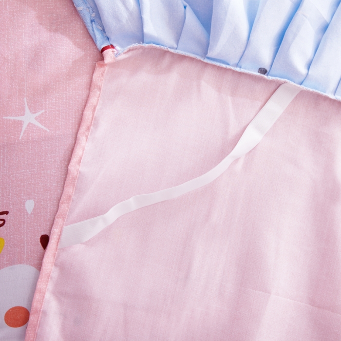 91家纺网 家纺一手货源 找家纺 艾裙海床笠 2025新款韩版蕾丝单床裙云朵宝贝-玉