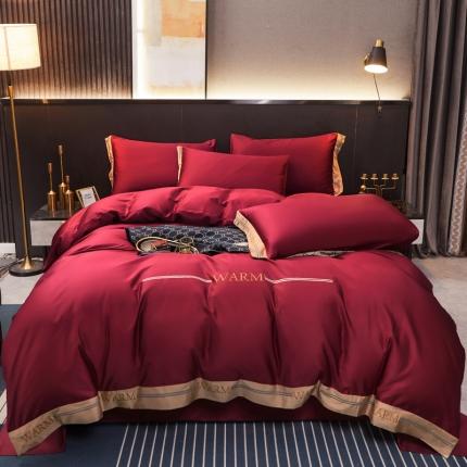 91家纺网 家纺一手货源 找家纺 （总）芊寻家居 2024新款100支长绒棉典雅系列四件套