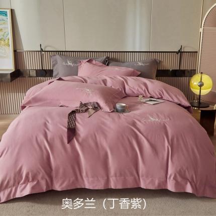 91家纺网 家纺一手货源 找家纺 （总）威克凯丽 2021新款秋冬绣花3221磨毛四件套