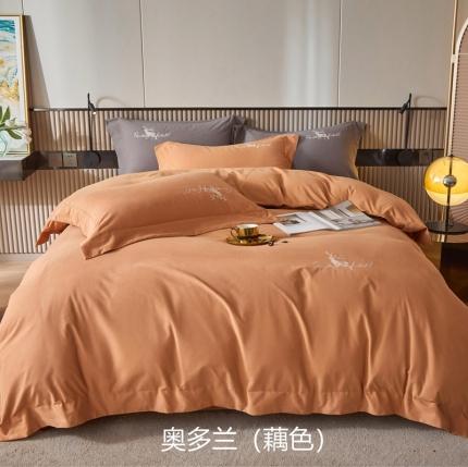 91家纺网 家纺一手货源 找家纺 （总）威克凯丽 2021新款秋冬绣花3221磨毛四件套