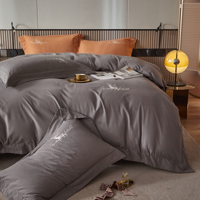 91家纺网 家纺一手货源 找家纺 （总）威克凯丽 2021新款秋冬绣花3221磨毛四件套