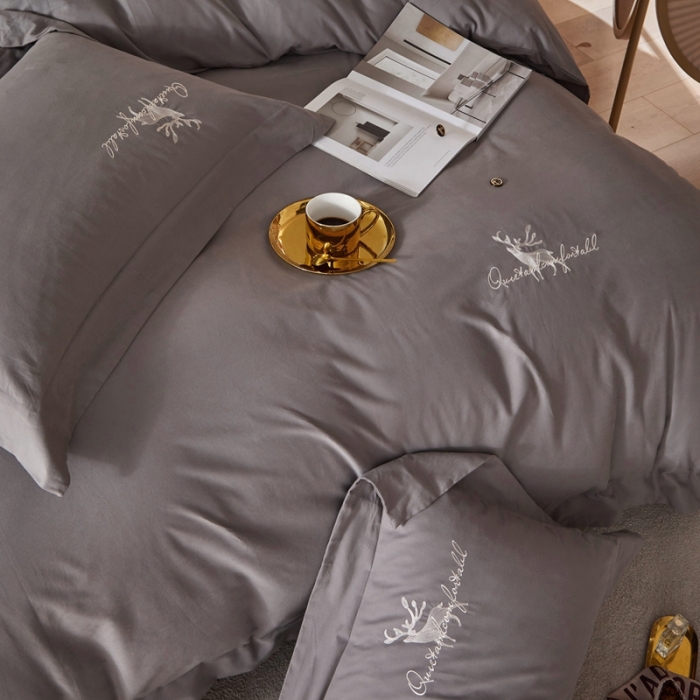 91家纺网 家纺一手货源 找家纺 （总）威克凯丽 2021新款秋冬绣花3221磨毛四件套