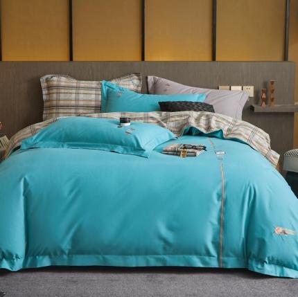 91家纺网 家纺一手货源 找家纺 （总）威克凯丽 2021新款秋冬绣花3636磨毛四件套