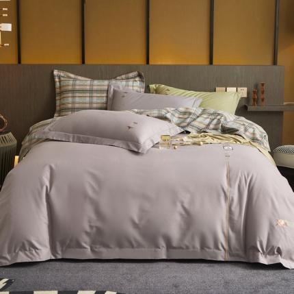 91家纺网 家纺一手货源 找家纺 （总）威克凯丽 2021新款秋冬绣花3636磨毛四件套