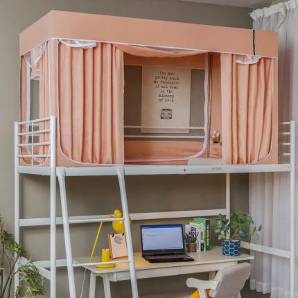 91家纺网 家纺一手货源 找家纺 （总）夏彩 2023新款纯色学生拉链蚊帐