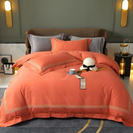 91家纺网 家纺一手货源 找家纺 （总）威克凯丽 2021新款秋冬60拼接磨毛四件套