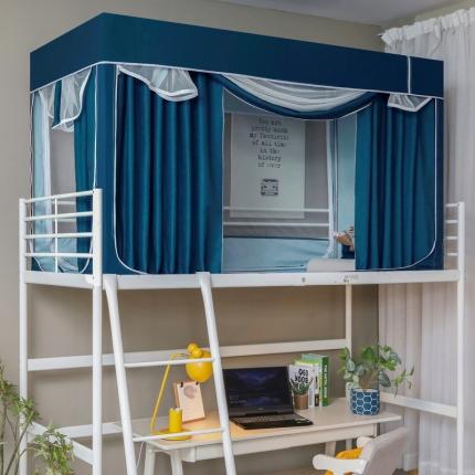 夏彩 2023新款纯色学生拉链蚊帐 纯色-玛瑙绿