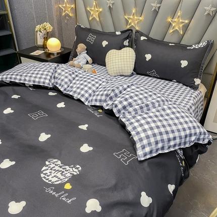 91家纺网 家纺一手货源 找家纺 （总）宏源家纺 2022新款芦荟棉四件套