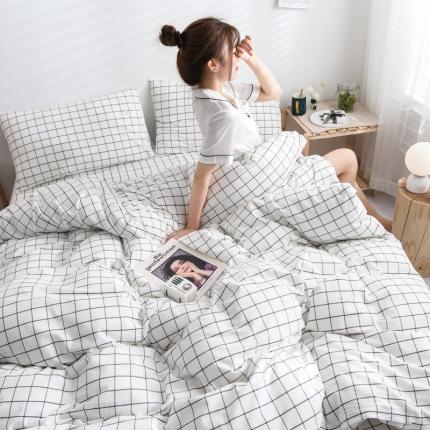 91家纺网 家纺一手货源 找家纺 （总）恋人优选 2023新款纯棉水洗单被套