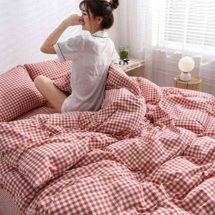 91家纺网 家纺一手货源 找家纺 （总）恋人优选 2023新款纯棉水洗单被套