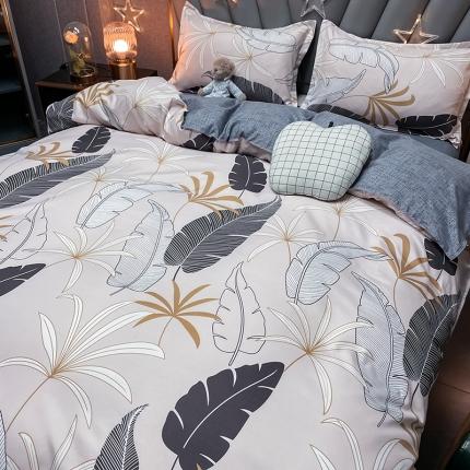 宏源家纺 2022新款芦荟棉四件套 清香