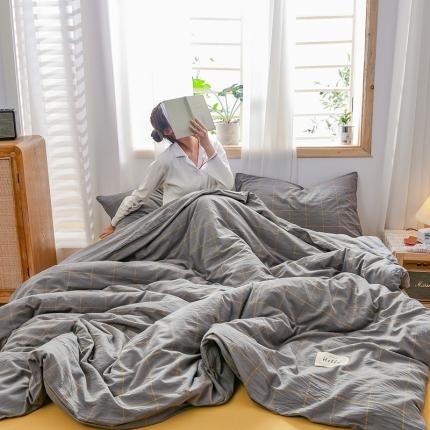 91家纺网 家纺一手货源 找家纺 （总）恋人优选 2023新款纯棉水洗单被套