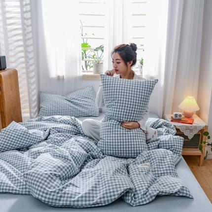 91家纺网 家纺一手货源 找家纺 （总）恋人优选 2023新款纯棉水洗单被套