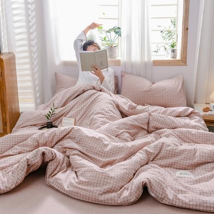 91家纺网 家纺一手货源 找家纺 （总）恋人优选 2023新款纯棉水洗单被套