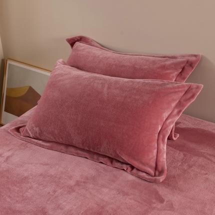 91家纺网 家纺一手货源 找家纺 （总）雅萱 2021新款牛奶绒单品枕套