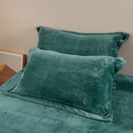 91家纺网 家纺一手货源 找家纺 （总）雅萱 2021新款牛奶绒单品枕套