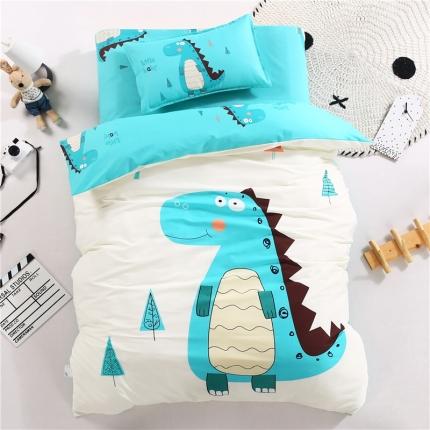 91家纺网 家纺一手货源 找家纺 （总）孩子王家纺 全棉13372大版卡通幼儿园多件套