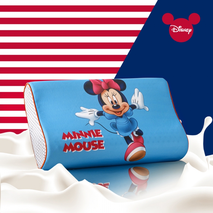 91家纺网 家纺一手货源 找家纺 小芽家居 迪士尼乳胶枕 米妮