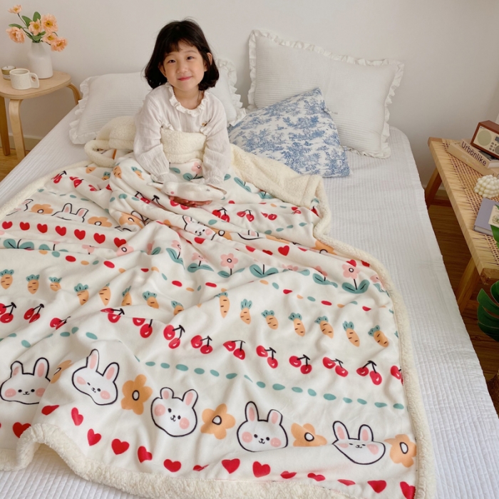 91家纺网 家纺一手货源 找家纺 萝莉家纺 保暖加厚牛奶绒毛毯羊羔绒毯子被套毯菲菲