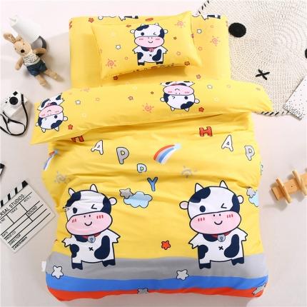 91家纺网 家纺一手货源 找家纺 （总）孩子王家纺 全棉13372小版卡通幼儿园多件套