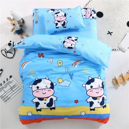 91家纺网 家纺一手货源 找家纺 （总）孩子王家纺 全棉13372小版卡通幼儿园多件套