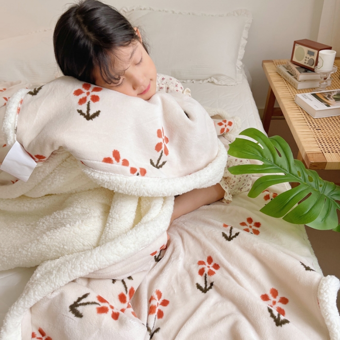 91家纺网 家纺一手货源 找家纺 萝莉家纺 保暖加厚牛奶绒毛毯羊羔绒毯子被套毯赫本