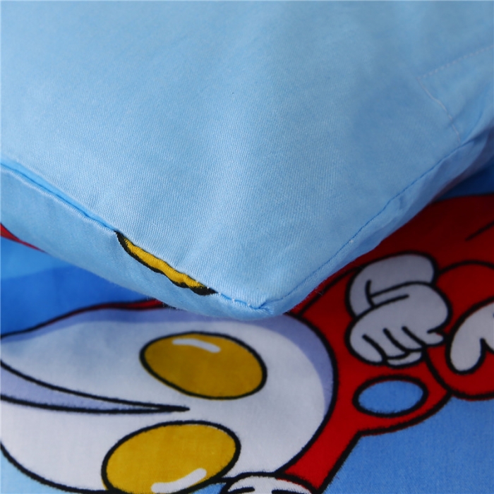 91家纺网 家纺一手货源 找家纺 孩子王家纺 全棉13372小版卡通幼儿园多件套 凹凸曼小怪兽