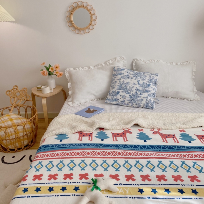 91家纺网 家纺一手货源 找家纺 萝莉家纺 保暖加厚牛奶绒毛毯羊羔绒毯子被套毯杰西