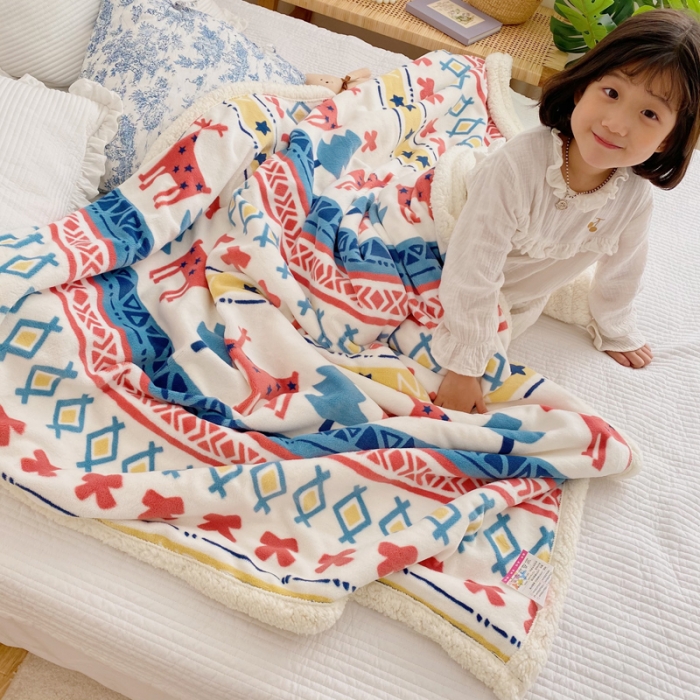 91家纺网 家纺一手货源 找家纺 萝莉家纺 保暖加厚牛奶绒毛毯羊羔绒毯子被套毯杰西