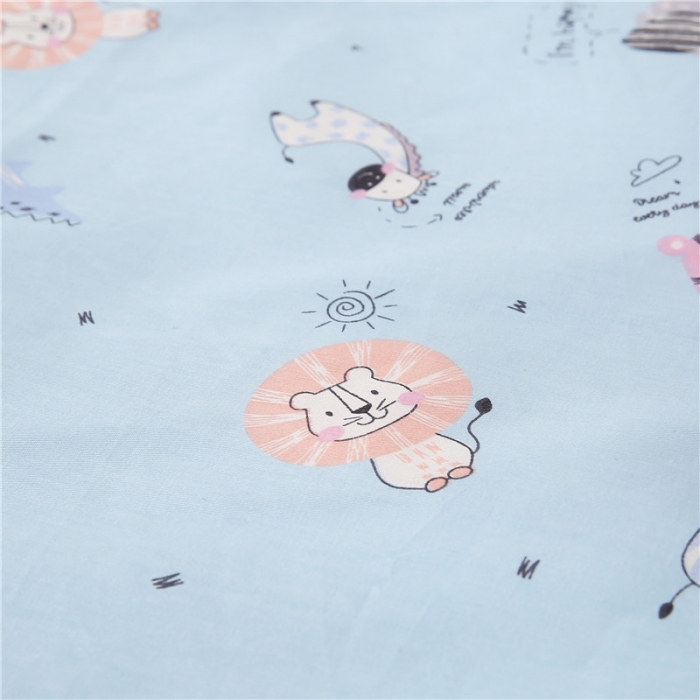 91家纺网 家纺一手货源 找家纺 孩子王家纺 全棉13372小版卡通幼儿园多件套 多彩丛林