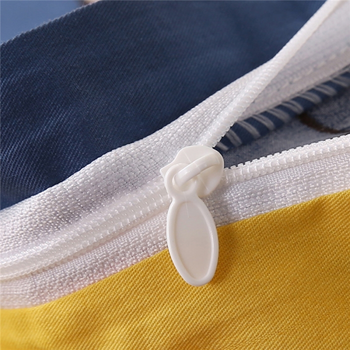 91家纺网 家纺一手货源 找家纺 孩子王家纺 全棉13372小版卡通幼儿园多件套 动物园