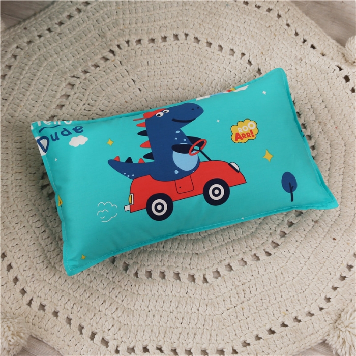 91家纺网 家纺一手货源 找家纺 孩子王家纺 全棉13372小版卡通幼儿园多件套 恐龙汽车