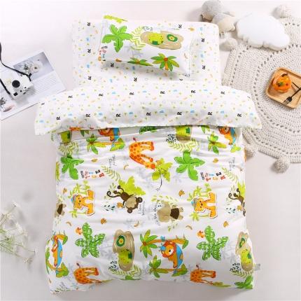 孩子王家纺 全棉13372小版卡通幼儿园多件套 热带雨林