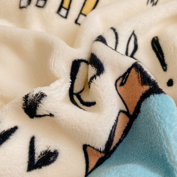 91家纺网 家纺一手货源 找家纺 萝莉家纺 2021保暖加厚牛奶绒毛毯羊羔绒毯子被套毯恐龙假日