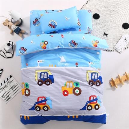 孩子王家纺 全棉13372小版卡通幼儿园多件套 玩具乐园