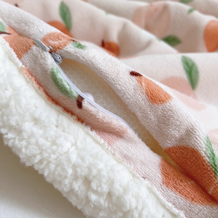 91家纺网 家纺一手货源 找家纺 萝莉家纺 2021保暖加厚牛奶绒毛毯羊羔绒毯子被套毯蜜桃