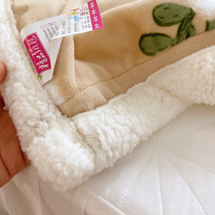 91家纺网 家纺一手货源 找家纺 萝莉家纺 2021保暖加厚牛奶绒毛毯羊羔绒毯子被套毯妮可黄