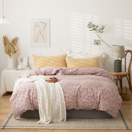 91家纺网 家纺一手货源 找家纺 （总）原研家居 新款kinfolk原研针织棉印花单被套