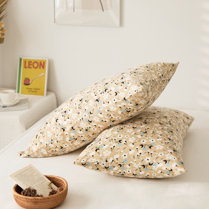 91家纺网 家纺一手货源 找家纺 原研家居 新款kinfolk原研针织棉印花单枕套 卡斯