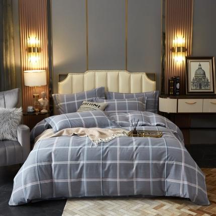 91家纺网 家纺一手货源 找家纺 （总2）金纱玉纺 2022新款全棉磨毛四件套