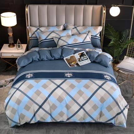 91家纺网 家纺一手货源 找家纺 （总2）金纱玉纺 2022新款全棉磨毛四件套