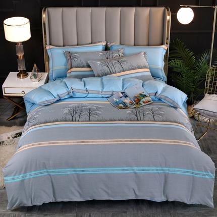 91家纺网 家纺一手货源 找家纺 （总2）金纱玉纺 2022新款全棉磨毛四件套