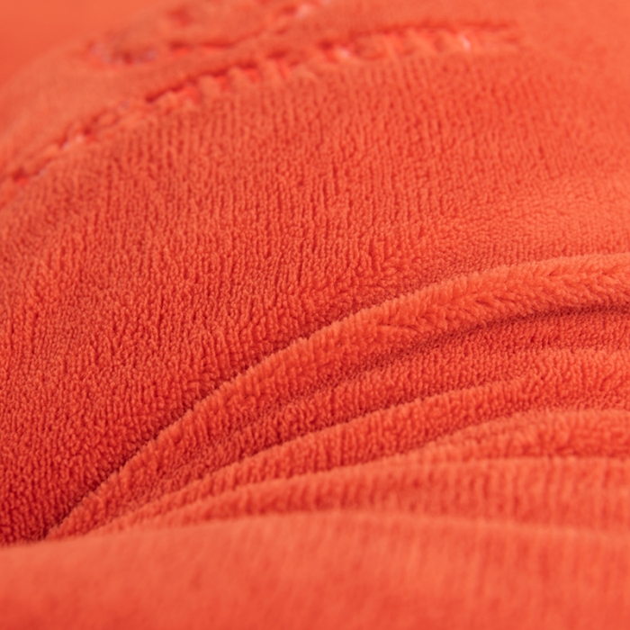 91家纺网 家纺一手货源 找家纺 澳萝拉家居 2021新款纯色牛奶绒枕套一对 橘色